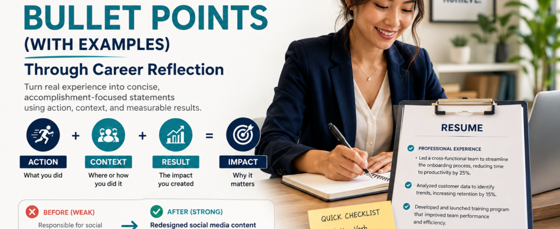 How to Write Strong Resume Bullet Points (With Examples)